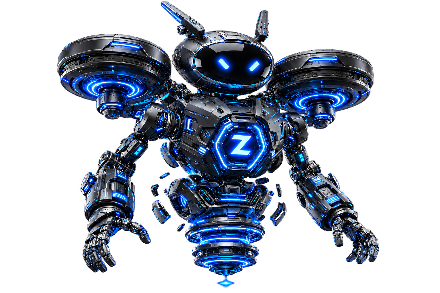Z-Core, robot de evidencia y capacity de Zentriks